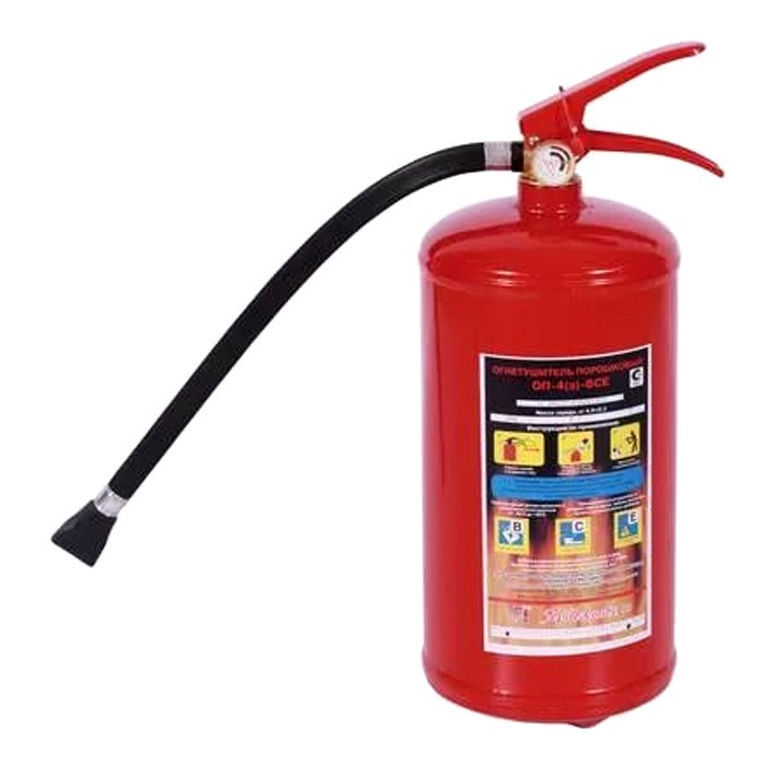 Порошковый огнетушитель ОП-4 (з) ВСЕ в Москве, цены: купить в интернет ...