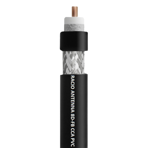 Купить Коаксиальный кабель Racio Antenna 8D-FB CCA PVC в 