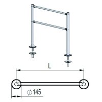 Praktika Ограждение съемное, 500 мм
