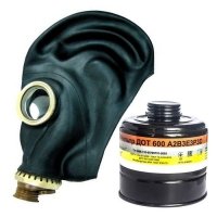 Купить Противогаз фильтрующий ПФСГ-98 с фильтром ДОТ 600 (м.A2B3E3P3D) 1 маска ШМ в 
