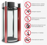 Шлюзовая кабина Блокпост КБЦ-600 (RAL 7038)