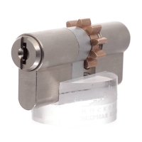 Купить Цилиндр EVVA MCS L62 (ключ-ключ,шестеренка,никель) в 