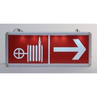 Аварийный светильник ЭРА SSA-101-0-20 светодиодный 3ч 3Вт без текста стикер 358х145 мм