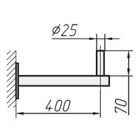 Locus Кронштейн 0,4 м