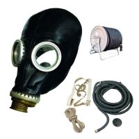 Купить Противогаз ПШ-40ЭРВ (электроручная, шланг 40м) 2 маски ШМП-1 в 