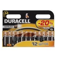Купить Duracell LR6-12BL BASIC NEW (12/144/24480) в 