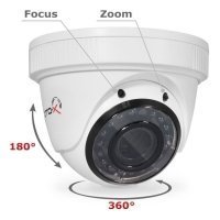 Купольная AHD видеокамера Proto AHD-12L-PE20V212IR Купольная AHD видеокамера Proto AHD-12L-PE20V212IR