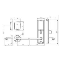 Электронный замок Bonwin BW823SC-Q