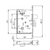 Электронный замок Bonwin BW823-A8