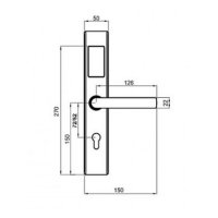 Электронный замок AYT 929-8-DI