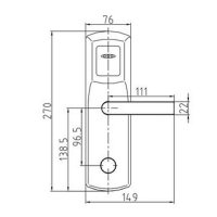 Электронный замок AYT 939-DI