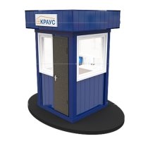 Будка охраны 1.5х1.5 сэндвич