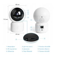 Внутренняя поворотная WiFi камера Proline PR-HPT218TY