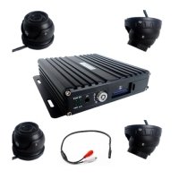 Купить Комплект видеонаблюдения на 4 камеры NSCAR 401 HD 3G/GPS/WiFi в 