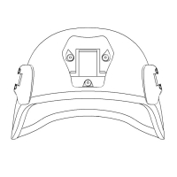 Бронешлем ШБМ-А-О подвес. «Антишок» доп. кронштейны