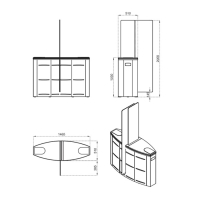 Турникет cкоростной Came SLIDING GATE SG90T