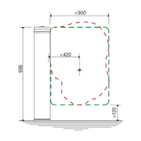 Калитка Came WING 40 001PSWNG40-CUSTOM