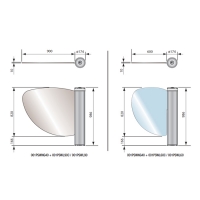 Калитка Came WING 40 001PSWNG40-600