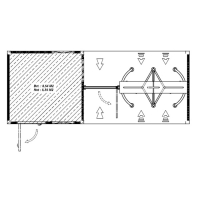 Мобильный бокс CAME CONTAINER 6M D
