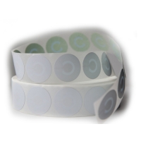 РЧ этикетки LUCATRON, круглая 40 мм, белая