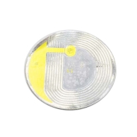 РЧ этикетки, круглая 33 мм, чёрная