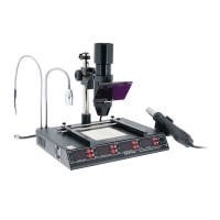 Станция паяльная W.E.P 1000B инфракрасная + термофен