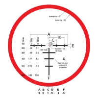 Оптический прицел Burris XTR II 1-8x24 M.A.D. R: Ballistic Circle Dot FFP, с подсветкой (34мм)