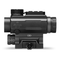 Коллиматорный прицел Burris AR-1X R:Ballistic CQ с подсветкой, на Weaver/Picatinny