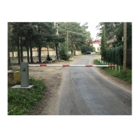 Шлагбаум автоматический Лайт с круглой стрелой 3м Шлагбаум автоматический Лайт с круглой стрелой 3м