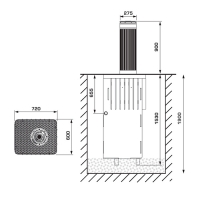 Выдвижной столб RB 90 HS