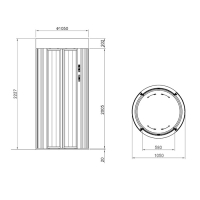 Шлюзовая кабина ClearLock 651