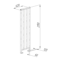Praktika Ограждение полноростовое 620