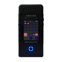 Электронный детектор скрытых видеокамер ARCANE SEL MAX