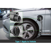 Адаптер Type2/Type1 32А 22 кВт Адаптер Type2/Type1 32А 22 кВт