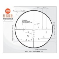 Оптический прицел Kaps 2,5-10x56 BA SPINDLER