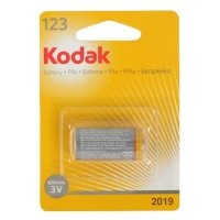 Купить Kodak CR123 [ K123LA] (6/12/7200) в Москве с доставкой по всей России