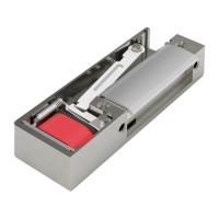 Электрозащелка несимметричная 2L1F00