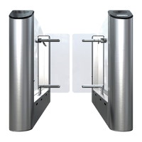 Крайний модуль турникета Praktika T-07-SM-1200