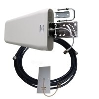 Купить Комплект антенн для модема 800-2700МГц (GSM, DCS, WiFi, 3G, LTE, антенны 2 шт и кабель 10м) в 