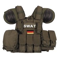 Купить Жилет SWAT боевой быстросъемный олива в 
