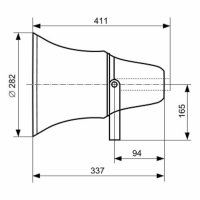 Громкоговоритель пылезащищенный 12ГР-38П