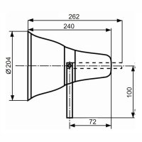 Громкоговоритель рупорный 12ГР-41