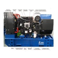 Дизельный генератор ТСС АД-80С-Т400-1РКМ7 в шумозащитном кожухе