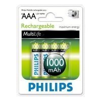 Купить Philips HR03-4BL 1000 mAh  [R03B4A100/97] (4/48/23328) в 