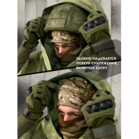 Пончо с капюшоном