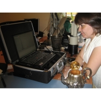 Рентгенофлуоресцентный анализатор драгоценных металлов «ПРИЗМА-М(AU)» Рентгенофлуоресцентный анализатор драгоценных металлов «ПРИЗМА-М(AU)»