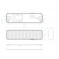 Аварийный светильник светодиодный ЭРА DBA-102-0-20 непостоянный 30LED 5ч IP20 выход