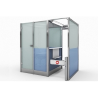 Кабины паспортного контроля с каркасом из нержавеющей стали Кабины паспортного контроля с каркасом из нержавеющей стали