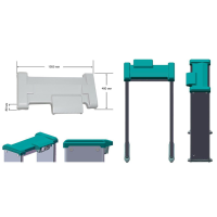 Защитная крышка арочных металлодетекторов серии Z Защитная крышка арочных металлодетекторов серии Z